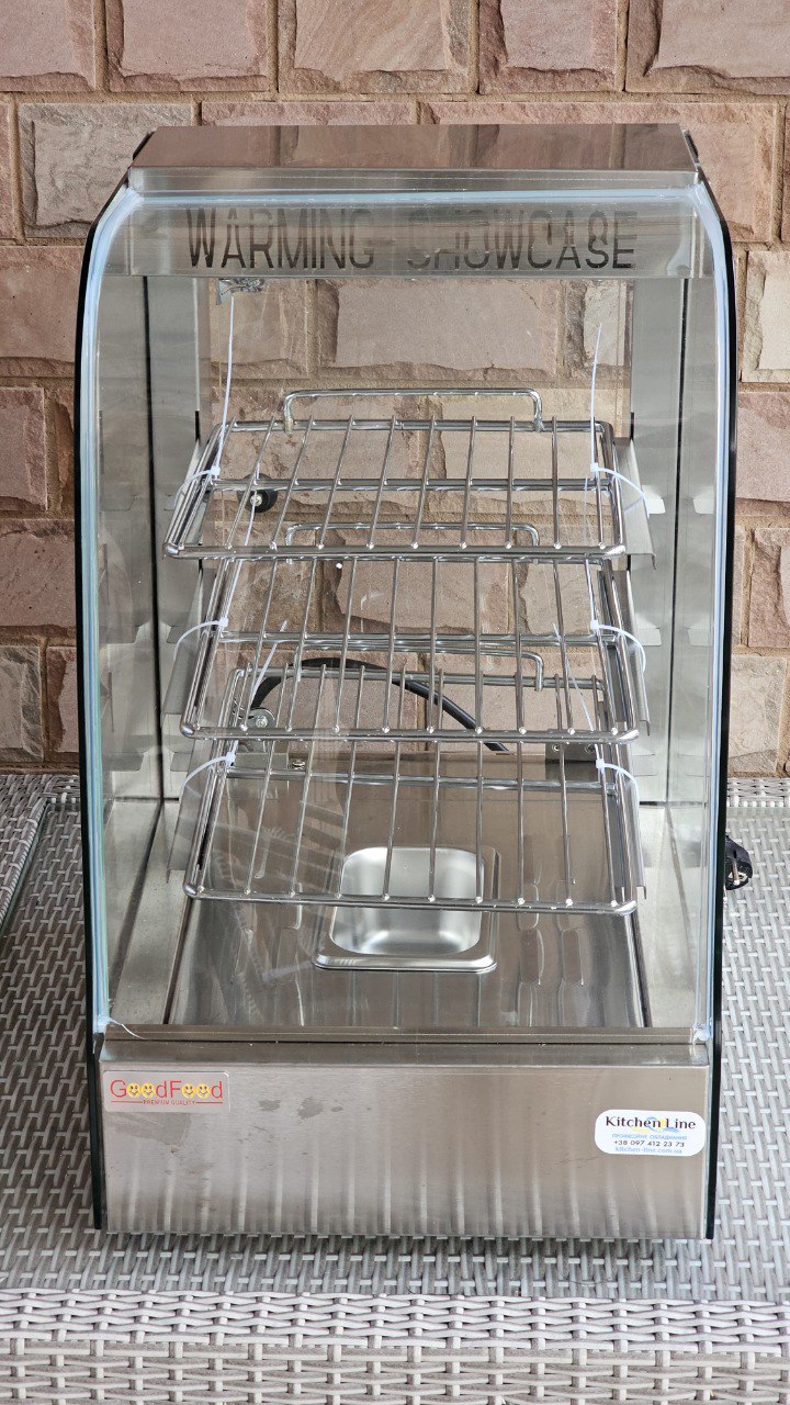 Теплова вітрина GoodFood WS100 STEEL